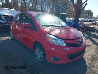 2012 Toyota Yaris L with VIN JTDJTUD33CD505499, listed as a IAAI auction lot 41730414 with 243,672 mi miles. Bid and sale history available at carsss.com. Image 1.