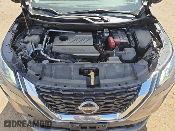 2023 Nissan Rogue S with VIN 5N1BT3AB8PC744032, listed as a Copart auction lot 54912345 with 55,045 mi miles and Salvage title. Bid and sale history available at DreamBid. Image 12.