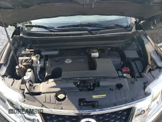 2015 Nissan Pathfinder Platinum with VIN 5N1AR2MM3FC697539, listed as a Copart auction lot 63624355 with 97,370 mi miles and Salvage title. Bid and sale history available at DreamBid. Image 12.