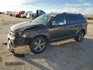 2016 Dodge Journey Crossroad Plus with VIN 3C4PDCGBXGT166762, listed as a Copart auction lot 42780345 with 101,006 mi miles and Salvage title. Bid and sale history available at DreamBid. Image 1.