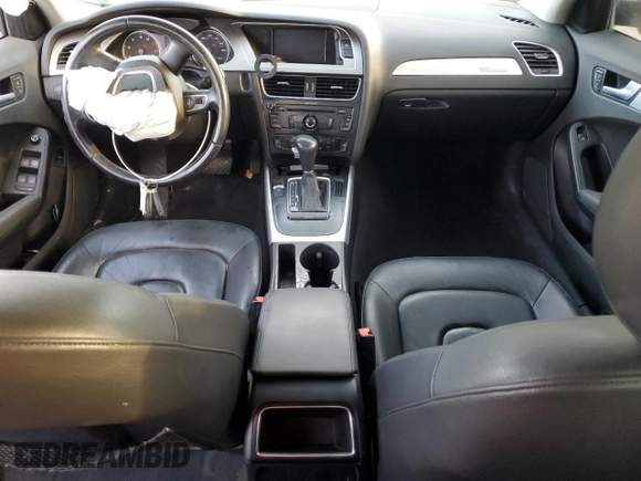 2012 Audi A4 2.0T Premium with VIN WAUBFAFL3CA115377, listed as a Copart auction lot 49700915 with 0 mi miles and Clean Title. Bid and sale history available at carsss.com. Image 8.