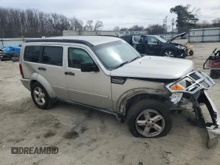 2008 Dodge Nitro SLT with VIN 1D8GU58K68W145480, listed as a Copart auction lot 47824395 with 223,605 mi miles and Salvage Title. Bid and sale history available at DreamBid. Image 4.