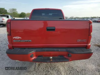 2002 GMC Sonoma SLS with VIN 1GTCS195828118247, listed as a Copart auction lot 53692135 with 198,055 mi miles and Clean Title. Bid and sale history available at DreamBid. Image 6.