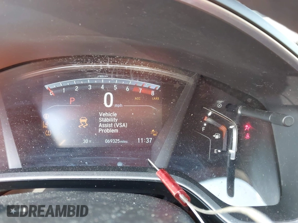 2019 Honda CR-V EX with VIN 7FARW2H59KE049921, listed as a IAAI auction lot 41366936 with 69,325 mi miles. Bid and sale history available at carsss.com. Image 7.