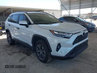 2024 Toyota RAV4 Hybrid XLE Premium with VIN JTMB6RFV7RJ061562, listed as a IAAI auction lot 42001265 with 4,994 mi miles and . Bid and sale history available at DreamBid. Image 1.