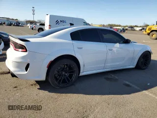 2023 Dodge Charger SRT Hellcat Widebody Jailbreak with VIN 2C3CDXL94PH503464, listed as a Copart auction lot 49607385 with 4,081 mi miles and Salvage Title. Bid and sale history available at carsss.com. Image 3.