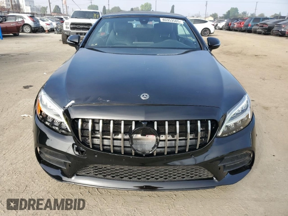 2020 Mercedes-Benz C 300 with VIN W1KWK8DB9LG015242, listed as a Copart auction lot 46953505 with 32,862 mi miles and Salvage Title. Bid and sale history available at DreamBid. Image 5.