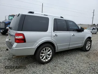 2015 Ford Expedition Limited with VIN 1FMJU1KT4FEF08033, listed as a Copart auction lot 86744224 with 152,775 mi miles and Salvage title. Bid and sale history available at DreamBid. Image 3.