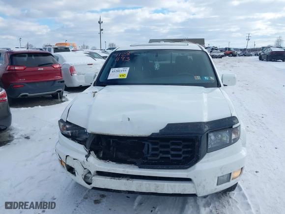 2014 Honda Ridgeline SE with VIN 5FPYK1F6XEB007553, listed as a IAAI auction lot 41281193 with 159,699 mi miles. Bid and sale history available at carsss.com. Image 12.