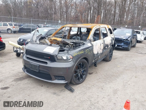 2019 Dodge Durango R/T with VIN 1C4SDJCT8KC652245, listed as a IAAI auction lot 41076834 with Not provided miles and . Bid and sale history available at DreamBid. Image 2.