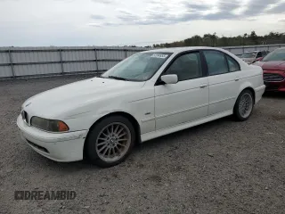 2002 BMW 5 Series 540i with VIN WBADN53412GF70694, listed as a Copart auction lot 52084955 with 183,396 mi miles and Clean Title. Bid and sale history available at carsss.com. Image 1.
