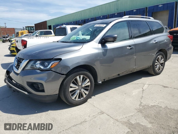 2020 Nissan Pathfinder SL with VIN 5N1DR2CNXLC610402, listed as a Copart auction lot 53780975 with 109,693 mi miles and Clean Title. Bid and sale history available at carsss.com. Image 1.