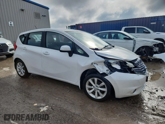 2014 Nissan Note S with VIN 3N1CE2CP9EL373392, listed as a Copart auction lot 62745545 with 82,647 mi miles and Clean title. Bid and sale history available at DreamBid. Image 4.