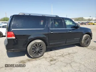 2017 Lincoln Navigator Select with VIN 5LMJJ3JT2HEL04577, listed as a Copart auction lot 61502645 with 42,982 mi miles and Salvage title. Bid and sale history available at DreamBid. Image 3.