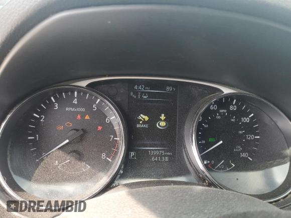 2015 Nissan Rogue SL z VIN 5N1AT2MV1FC755240, wystawiony jako Copart lot #57154935 z przebiegiem 139 975 mil mil oraz Szkoda całkowita • Salvage title. Historia ofert i sprzedaży dostępna na DreamBid. Obrazek 9.