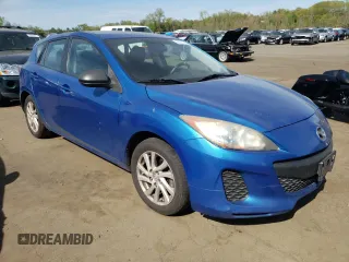 2012 Mazda 3 i Touring with VIN JM1BL1L81C1660179, listed as a Copart auction lot 55301335 with 159,677 mi miles and Clean Title. Bid and sale history available at DreamBid. Image 4.