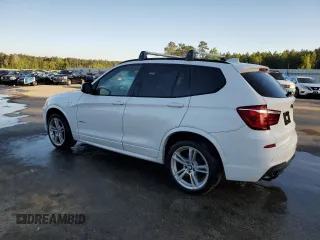 2013 BMW X3 xDrive35i with VIN 5UXWX7C54DL980857, listed as a Copart auction lot 52776115 with 88,363 mi miles and Salvage Title. Bid and sale history available at DreamBid. Image 2.