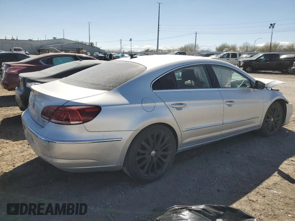 2014 Volkswagen CC Sport with VIN WVWBP7AN1EE527577, listed as a Copart auction lot 45793395 with 137,701 mi miles and Salvage Title. Bid and sale history available at carsss.com. Image 3.