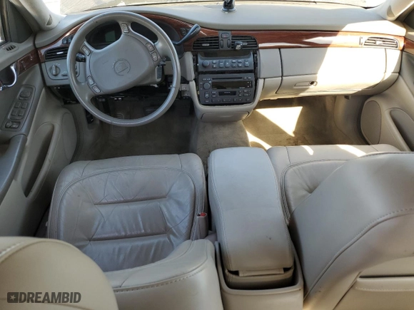 2002 Cadillac DeVille with VIN 1G6KD54Y72U288706, listed as a Copart auction lot 77411584 with 0 mi miles and Salvage Title. Bid and sale history available at carsss.com. Image 8.