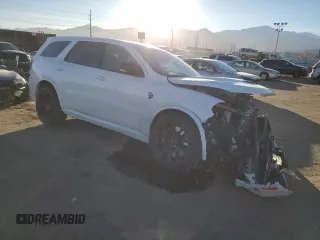 2024 Dodge Durango SRT Hellcat Premium с VIN 1C4SDJH95RC222549, выставлен на аукционе Copart как лот 81711904 с пробегом 328 миль миль и Списание • Salvage title. История ставок и продаж доступна на DreamBid. Изображение 4.