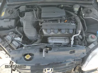 2001 Honda Civic LX with VIN JHMES165X1S008247, listed as a Copart auction lot 62525084 with 240,503 mi miles and Salvage Title. Bid and sale history available at carsss.com. Image 12.