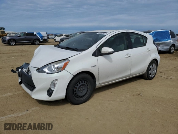 2015 Toyota Prius One with VIN JTDKDTB32F1586032, listed as a Copart auction lot 50325075 with 198,548 mi miles and Salvage Title. Bid and sale history available at carsss.com. Image 1.