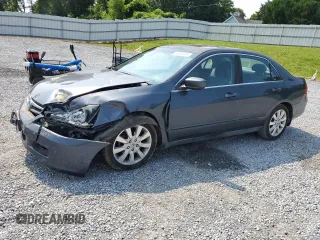 2007 Honda Accord LX с VIN 1HGCM66337A026796, выставлен на аукционе Copart как лот 59008505 с пробегом 138 104 миль миль и Списание • Salvage title. История ставок и продаж доступна на DreamBid. Изображение 1.
