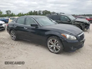 2013 Infiniti M z VIN JN1BY1AP8DM514263, wystawiony jako Copart lot #52756375 z przebiegiem Nie podano mil oraz Szkoda całkowita • Salvage title. Historia ofert i sprzedaży dostępna na DreamBid. Obrazek 4.
