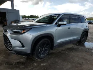 2024 Toyota Highlander XLE with VIN 5TDAAAA57RS014957, listed as a Copart auction lot 58319105 with 22,307 mi miles and Salvage title. Bid and sale history available at DreamBid. Image 1.