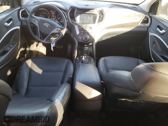 2017 Hyundai Santa Fe Sport 2.0T with VIN 5XYZU3LA1HG382224, listed as a Copart auction lot 79525524 with 91,805 mi miles and Salvage Title. Bid and sale history available at carsss.com. Image 8.