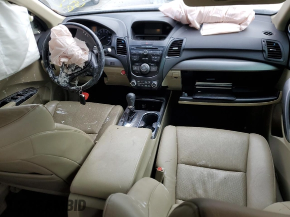2013 Acura RDX with VIN 5J8TB3H36DL016975, listed as a Copart auction lot 41683745 with 190,283 mi miles and Salvage title. Bid and sale history available at DreamBid. Image 8.