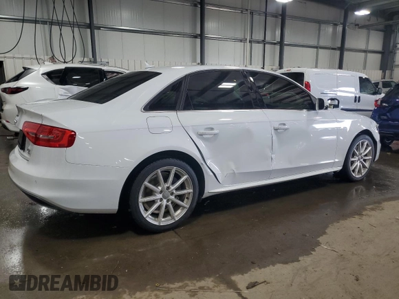 2014 Audi A4 Prestige z VIN WAUKFAFL0EN007181, wystawiony jako Copart lot #87744245 z przebiegiem 88 209 mil mil oraz Szkoda całkowita • Salvage title. Historia ofert i sprzedaży dostępna na DreamBid. Obrazek 3.