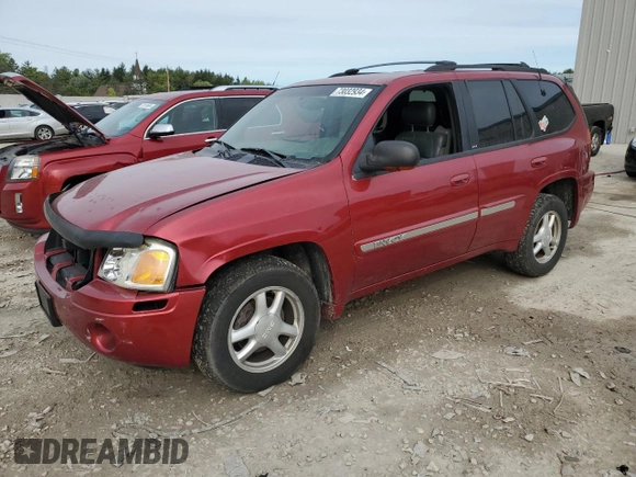 2002 GMC Envoy SLT with VIN 1GKDT13S622220007, listed as a Copart auction lot 73032934 with 147,357 mi miles and Non Repairable. Bid and sale history available at DreamBid. Image 1.