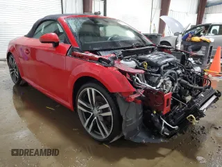 2018 Audi TT Roadster with VIN TRUT5CFV2J1000151, listed as a Copart auction lot 61165715 with 45,999 mi miles and Salvage title. Bid and sale history available at DreamBid. Image 4.