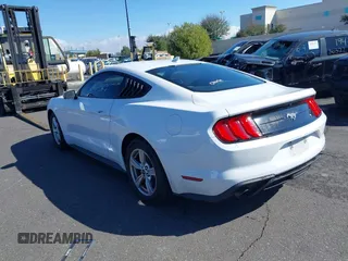 2021 Ford Mustang EcoBoost with VIN 1FA6P8TH5M5146799, listed as a IAAI auction lot 41575950 with 47,037 mi miles. Bid and sale history available at carsss.com. Image 3.