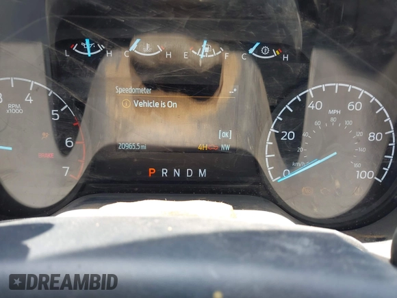 2024 Ford F-250 XL with VIN 1FTBF2BA5REE36108, listed as a IAAI auction lot 42106164 with 20,965 mi miles and . Bid and sale history available at DreamBid. Image 5.