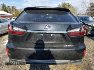 2018 Lexus RX with VIN 2T2BGMCA4JC021369, listed as a Copart auction lot 42669105 with 67,863 mi miles and Salvage Title. Bid and sale history available at carsss.com. Image 6.