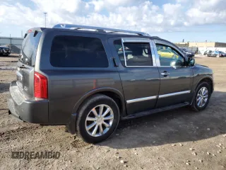 2009 Infiniti QX56 with VIN 5N3AA08C89N903922, listed as a Copart auction lot 50193735 with 128,495 mi miles and Non Repairable. Bid and sale history available at carsss.com. Image 3.