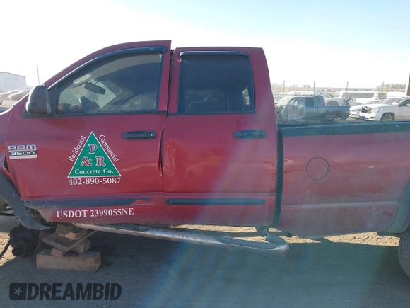 2007 Dodge Ram 2500 SLT with VIN 3D7KS28A17G799603, listed as a IAAI auction lot 41528976 with 1 mi miles. Bid and sale history available at carsss.com. Image 15.