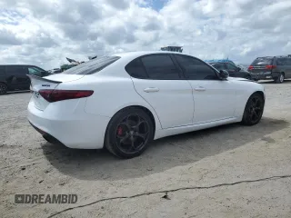 2019 Alfa Romeo Giulia z VIN ZARFAMANXK7600999, wystawiony jako Copart lot #55025785 z przebiegiem 102 625 mil mil oraz Tytuł czysty. Historia ofert i sprzedaży dostępna na DreamBid. Obrazek 3.