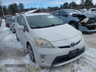 2013 Toyota Prius One with VIN JTDKN3DU0D5597099, listed as a IAAI auction lot 41600229 with 77,937 mi miles. Bid and sale history available at carsss.com. Image 13.