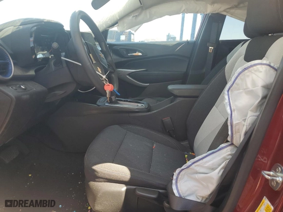 2024 Chevrolet Trax LS with VIN KL77LFE21RC056511, listed as a Copart auction lot 49862925 with 29,243 mi miles and Salvage Title. Bid and sale history available at carsss.com. Image 7.