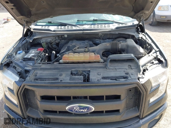 2016 Ford F-150 XL with VIN 1FTEW1CP0GKF64555, listed as a IAAI auction lot 41878823 with 160,436 mi miles and . Bid and sale history available at carsss.com. Image 10.