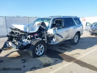 2016 Toyota 4Runner Limited with VIN JTEBU5JR4G5289948, listed as a IAAI auction lot 41929097 with 1 mi miles. Bid and sale history available at carsss.com. Image 2.