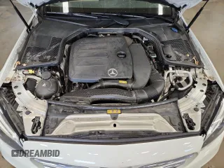 2019 Mercedes-Benz C 300 with VIN 55SWF8EB4KU301052, listed as a Copart auction lot 58484355 with 52,917 mi miles and Salvage title. Bid and sale history available at DreamBid. Image 11.