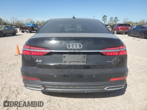 2019 Audi A6 Premium Plus with VIN WAUL2AF27KN022117, listed as a Copart auction lot 49353465 with 91,613 mi miles and Clean Title. Bid and sale history available at carsss.com. Image 6.