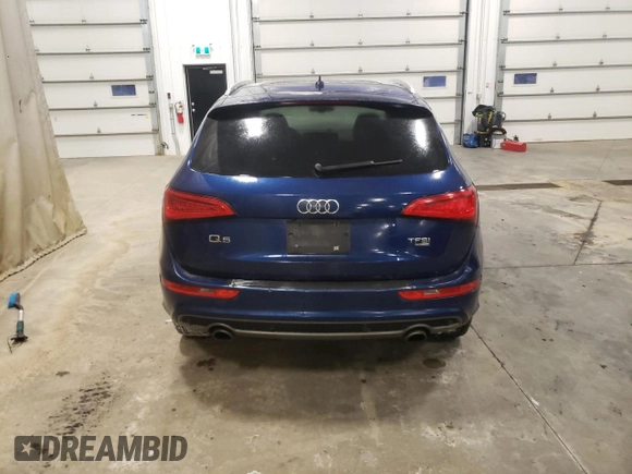 2014 Audi Q5 with VIN WA1MFCFP3EA003279, listed as a Copart auction lot 70851282 with 158,178 mi miles and Salvage title. Bid and sale history available at DreamBid. Image 6.