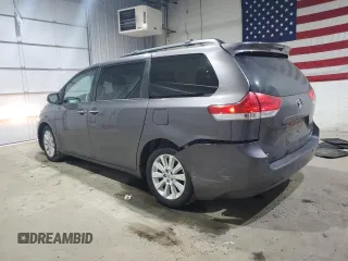 2013 Toyota Sienna XLE with VIN 5TDDK3DC6DS065469, listed as a Copart auction lot 48772565 with 143,966 mi miles and Salvage Title. Bid and sale history available at DreamBid. Image 2.