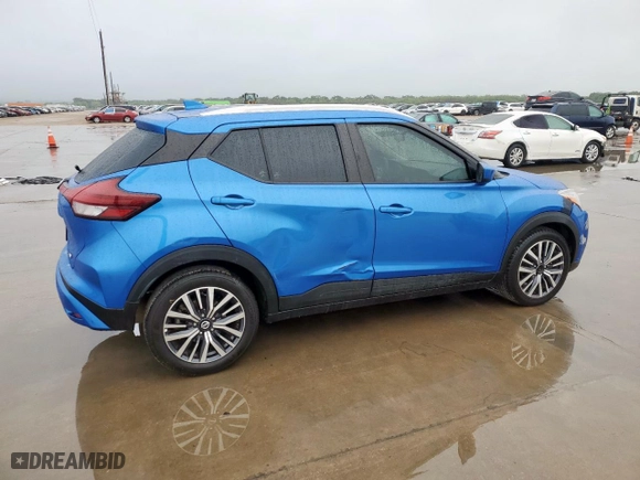 2021 Nissan Kicks SV with VIN 3N1CP5CV1ML478923, listed as a Copart auction lot 51382845 with 104,528 mi miles and Clean Title. Bid and sale history available at carsss.com. Image 3.