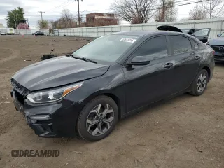 2019 Kia Forte LXS with VIN 3KPF24AD4KE102635, listed as a Copart auction lot 53888085 with 112,576 mi miles and Salvage Title. Bid and sale history available at DreamBid. Image 1.